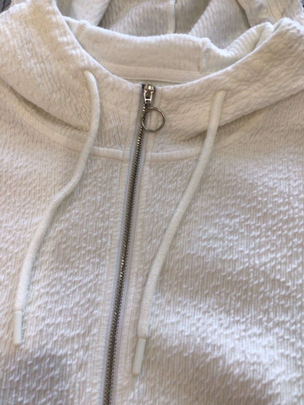 Zyia Active Gannett Peak White Zip-Up Hoodie Jacket Size XXL - Picture 7 of 10
